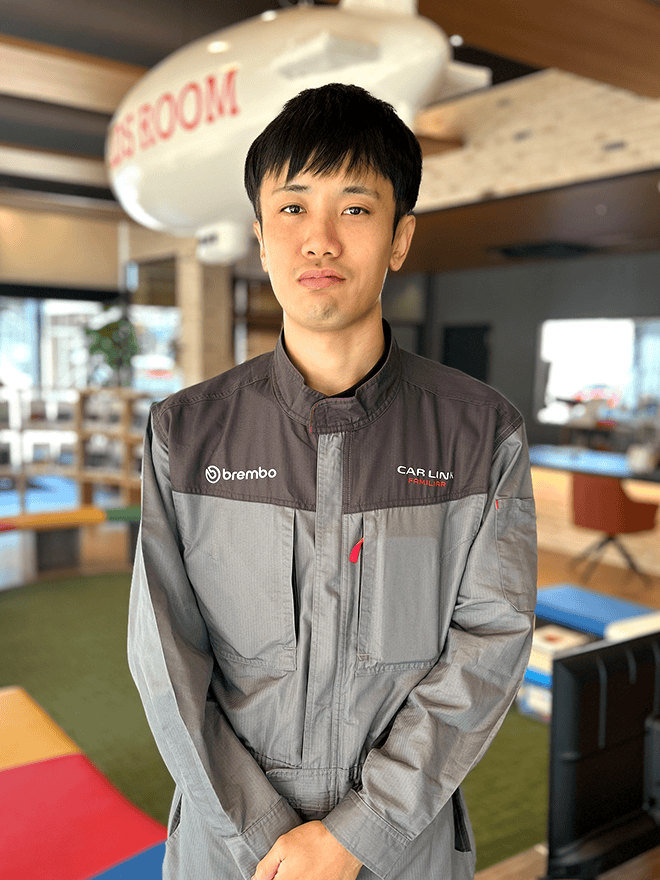 整備士 新井悠太