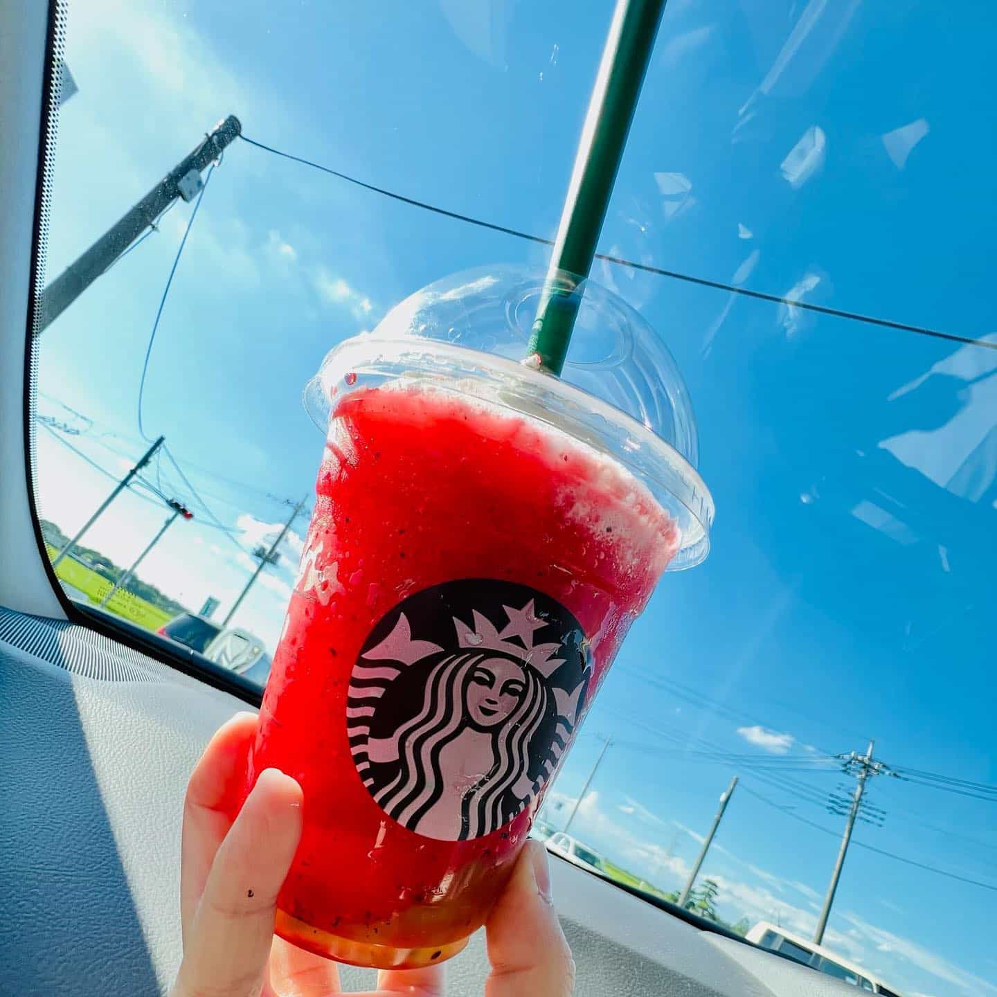 限定のスイカフラペチーノ！