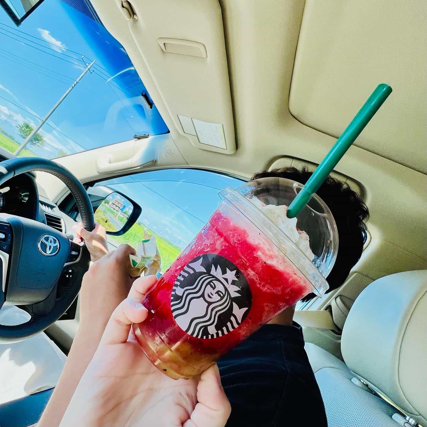 限定のスイカフラペチーノ！-2