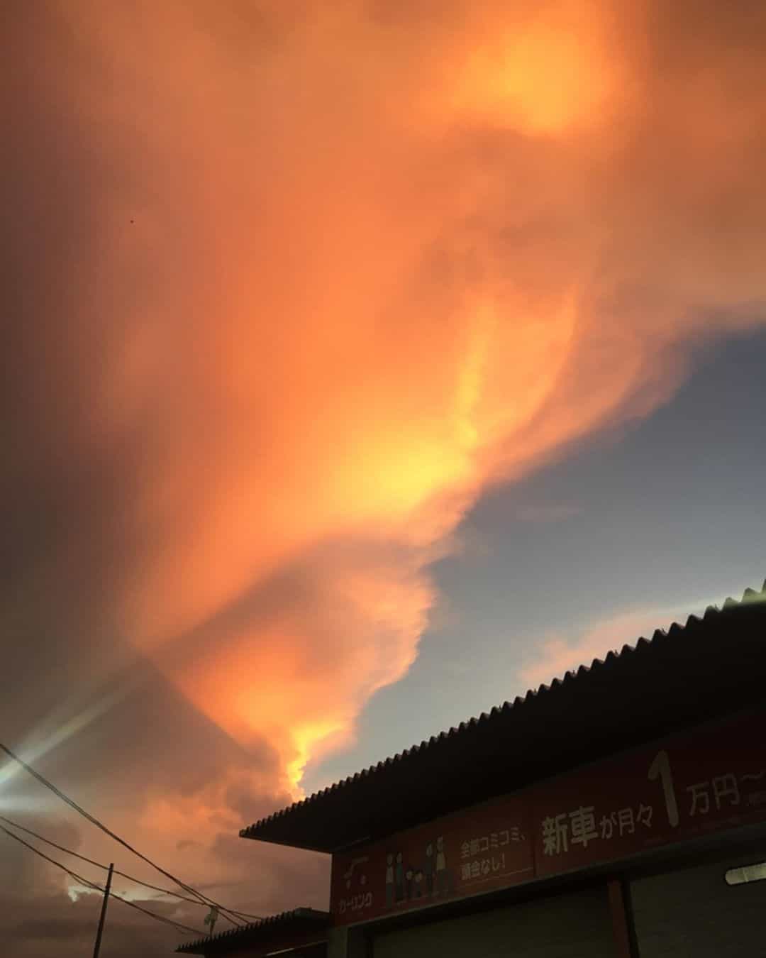 夕焼けの空-2