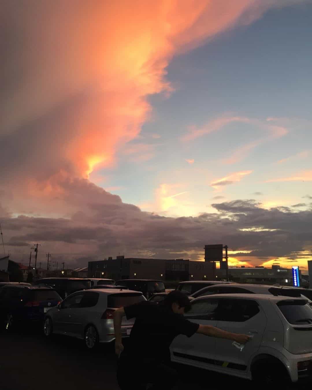 夕焼けの空-3
