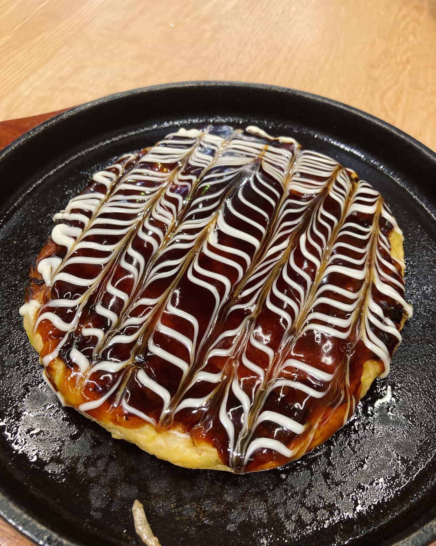 久しぶりにお好み焼きを食べました。