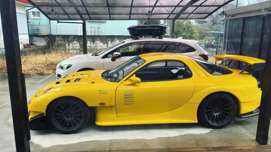 RX-7が自宅に！