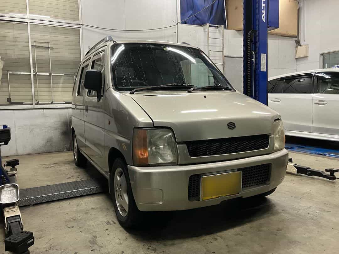ワゴンRちゃんのエンジン取替