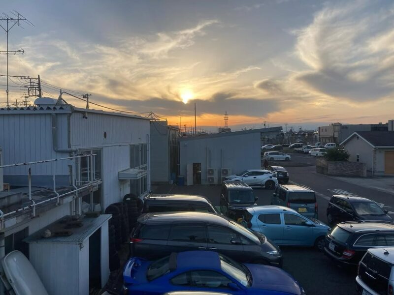 今日の空