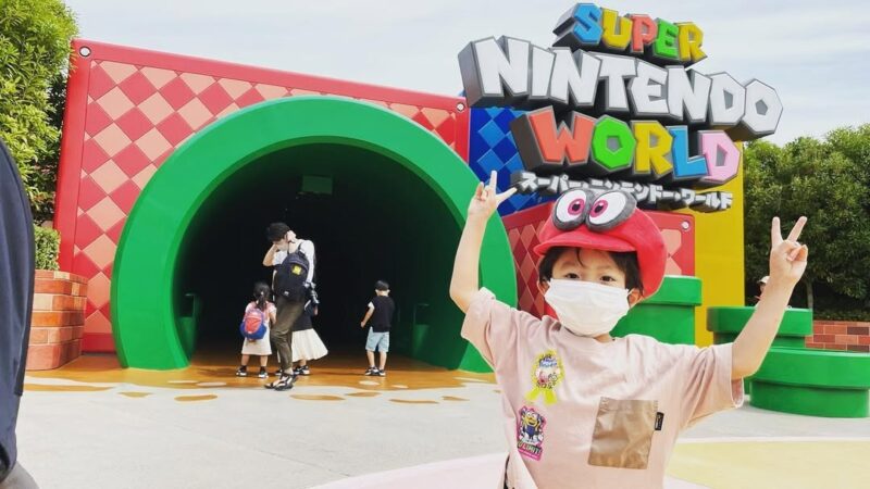 子供の誕生日にUSJ