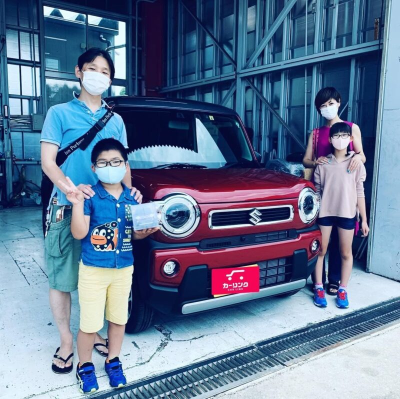 新車ハスラーご納車おめでとうございます！