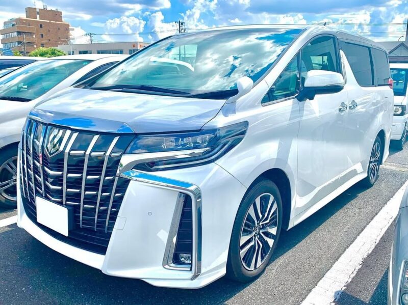 アルファードの登録へ
