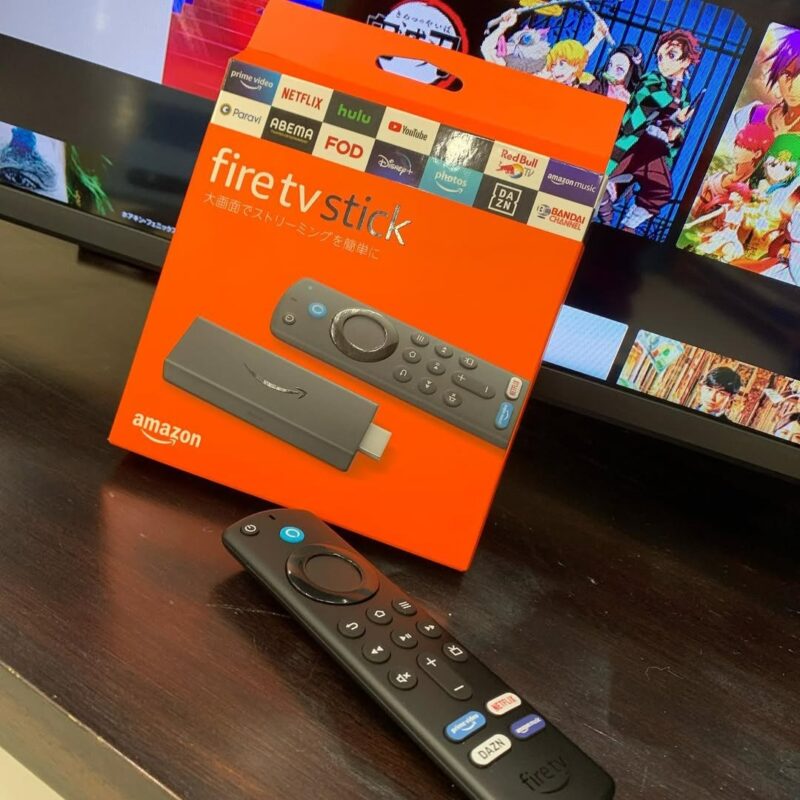 キッズコーナーにfire tv stick！