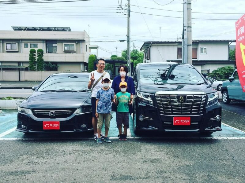 アルファードご納車おめでとうございます！