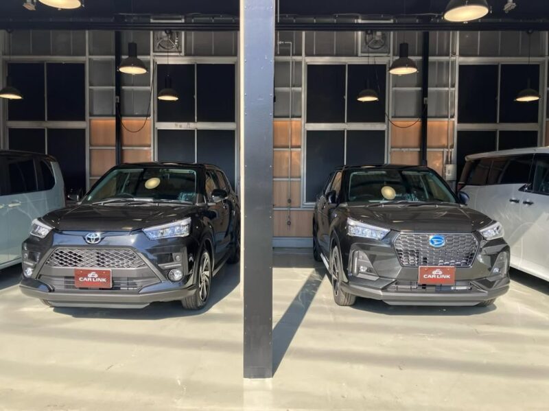 トヨタ・ライズとダイハツ・ロッキー